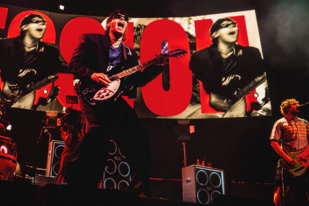 5 Seconds of Summer performing during the Everyone's A Star! World Tour at Desert Diamond Arena in Glendale, AZ — concert photography by Anthony Cavale for Cavale Live