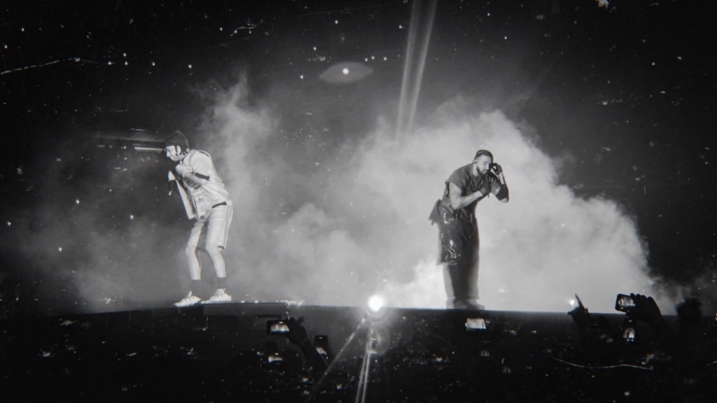 Drake performing during the It's All A Blur Tour at Desert Diamond Arena in Glendale, AZ — concert photography by Anthony Cavale for Cavale Live