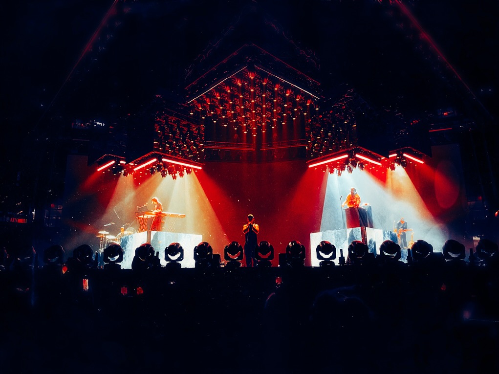Joji performing during the Pandemonium Tour at Footprint Center in Phoenix, AZ — concert photography by Anthony Cavale for Cavale Live