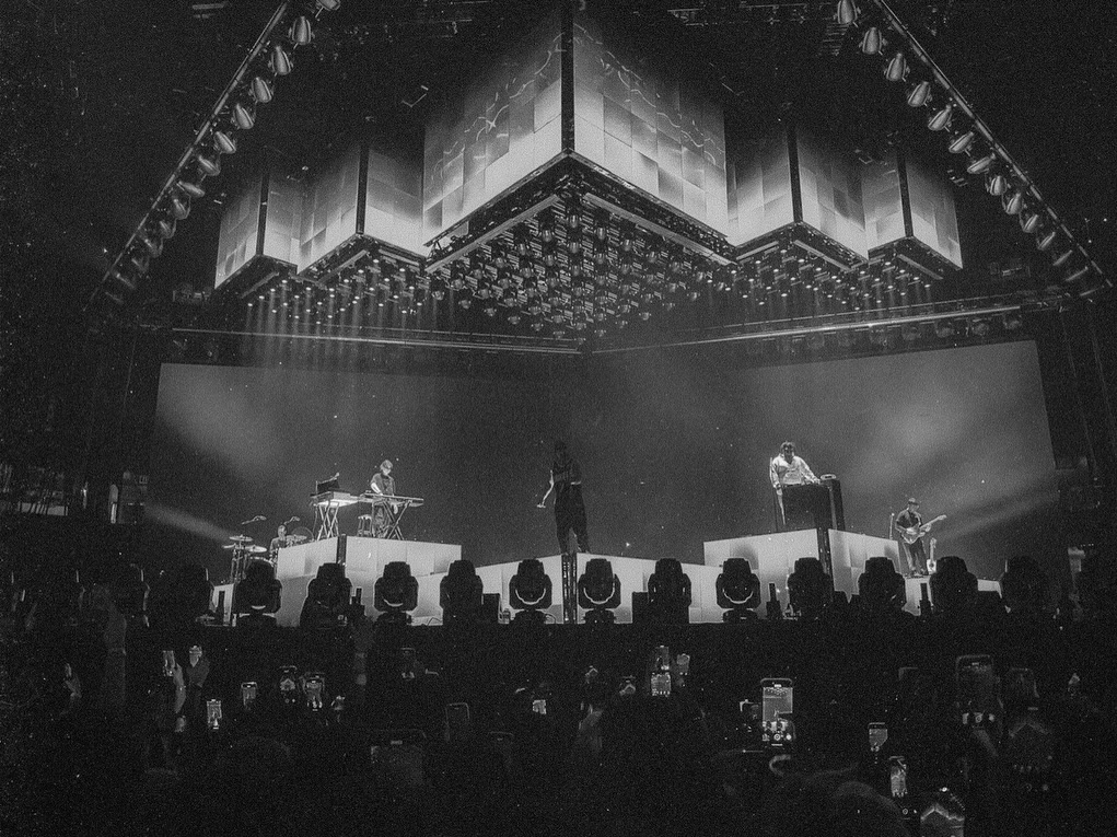 Joji performing during the Pandemonium Tour at Footprint Center in Phoenix, AZ — concert photography by Anthony Cavale for Cavale Live