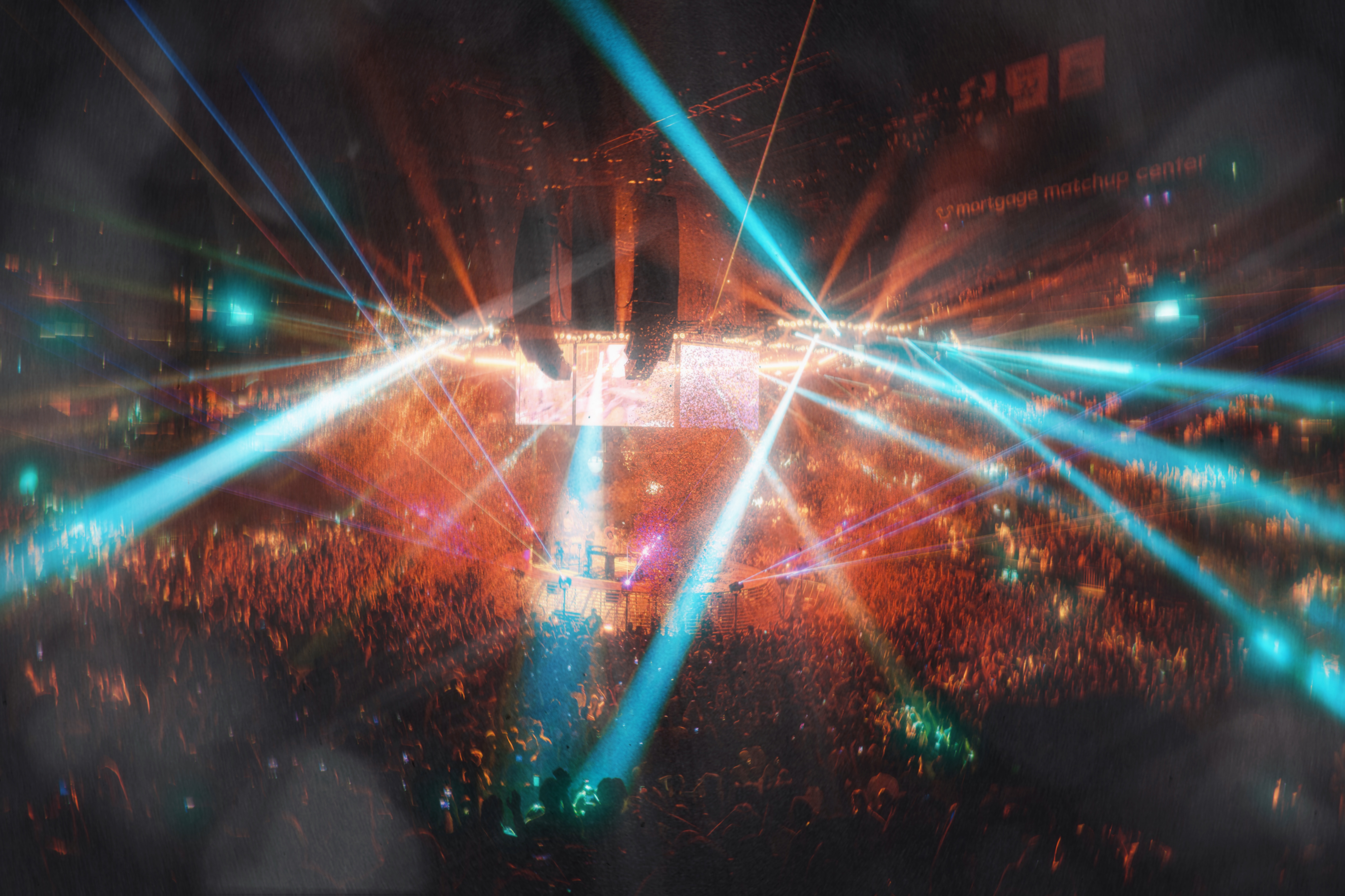 Tame Impala performing on the Deadbeat Tour at Mortgage Matchup Center in Phoenix, Arizona — photograph 18 by Anthony Cavale