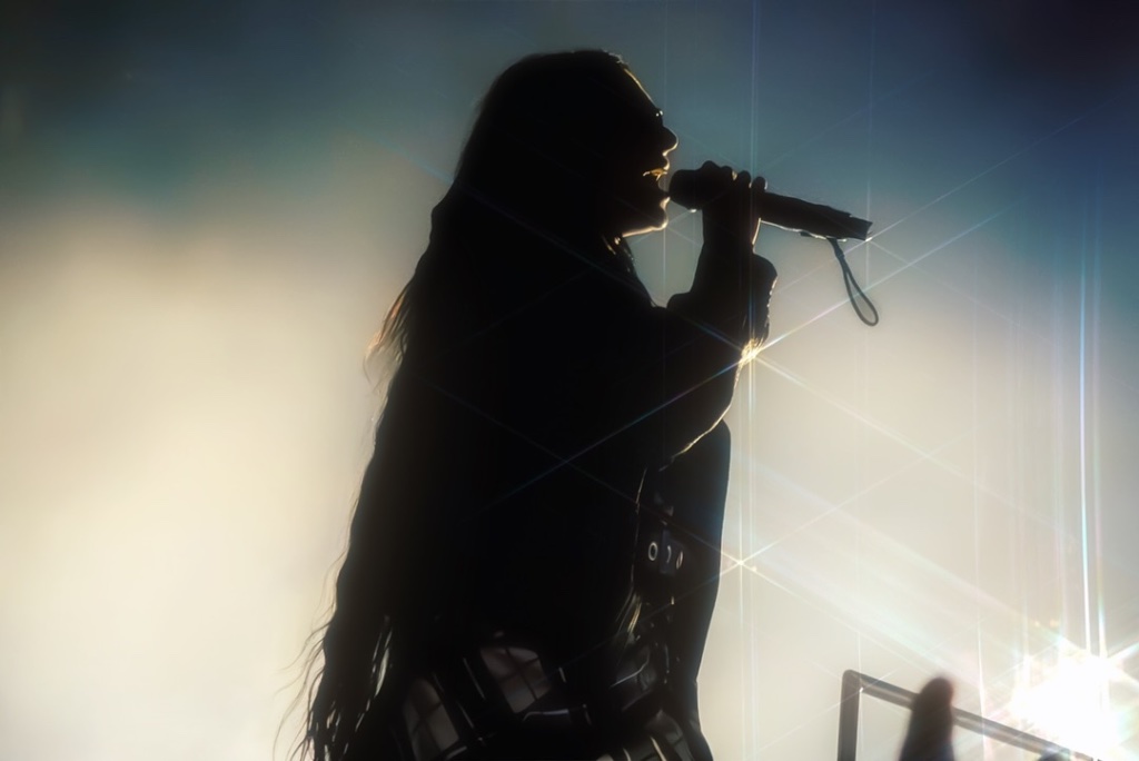 Charli XCX performing during the Sweat Tour at Footprint Center in Phoenix, AZ — concert photography by Anthony Cavale for Cavale Live