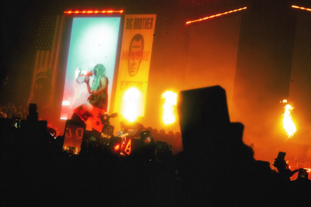 A$AP Rocky performing during the Don't Be Dumb Tour at Mortgage Matchup Arena in Phoenix, AZ — concert photography by Anthony Cavale for Cavale Live