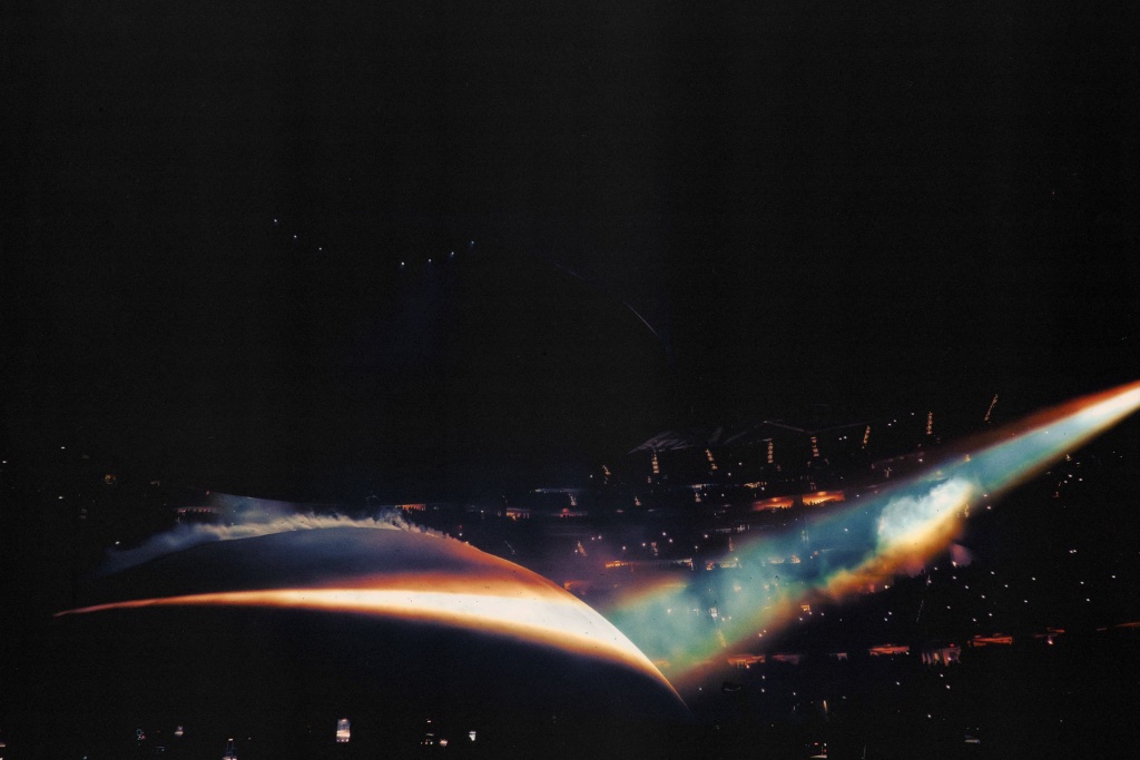 YE performing during the Live at SoFi at SoFi Stadium in Los Angeles, CA — concert photography by Anthony Cavale for Cavale Live