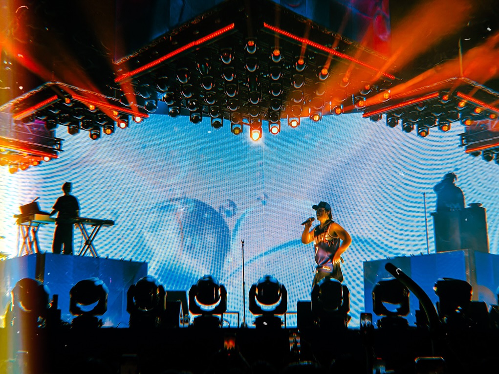 Joji performing during the Pandemonium Tour at Footprint Center in Phoenix, AZ — concert photography by Anthony Cavale for Cavale Live