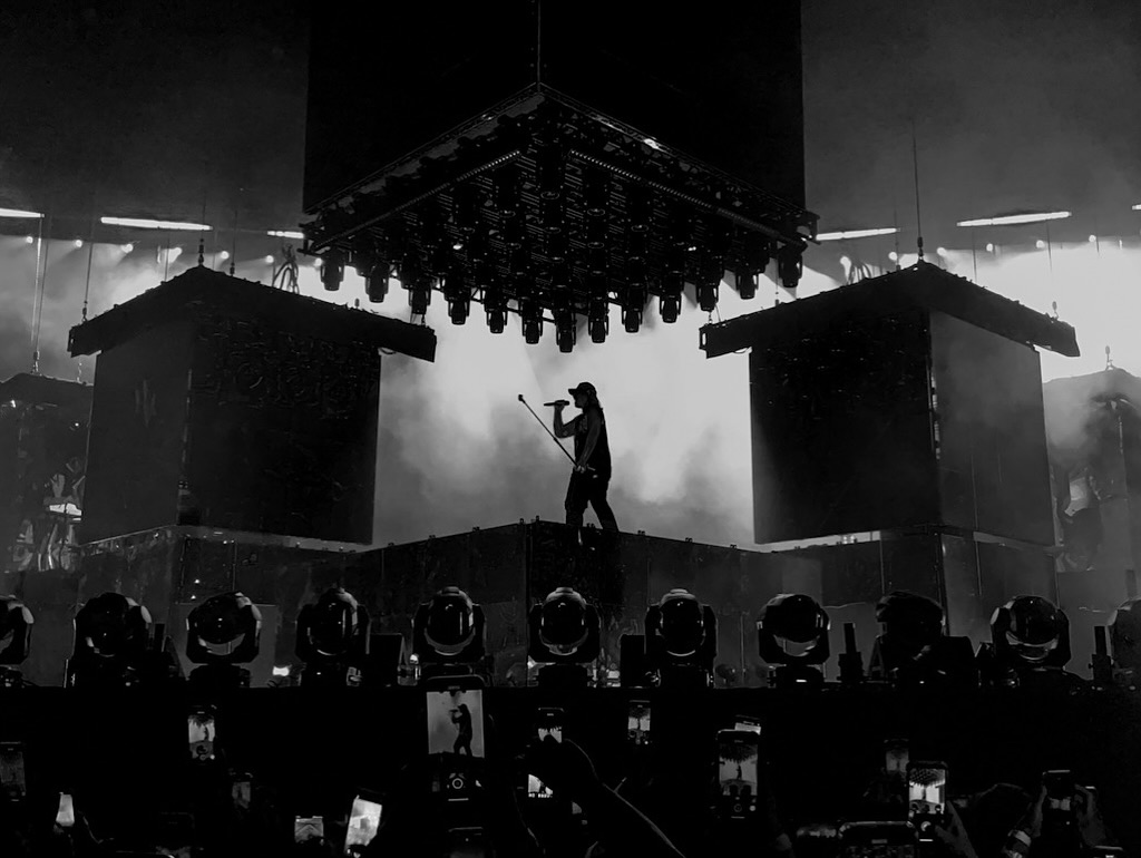 Joji performing during the Pandemonium Tour at Footprint Center in Phoenix, AZ — concert photography by Anthony Cavale for Cavale Live