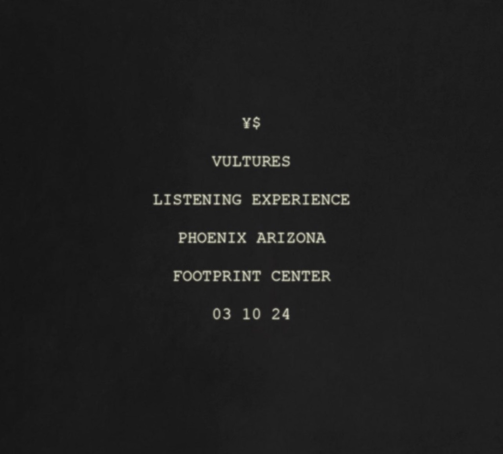 YE & Ty Dolla $ign — Vultures Listening Experience — Concert Review by Anthony Cavale for Cavale Live