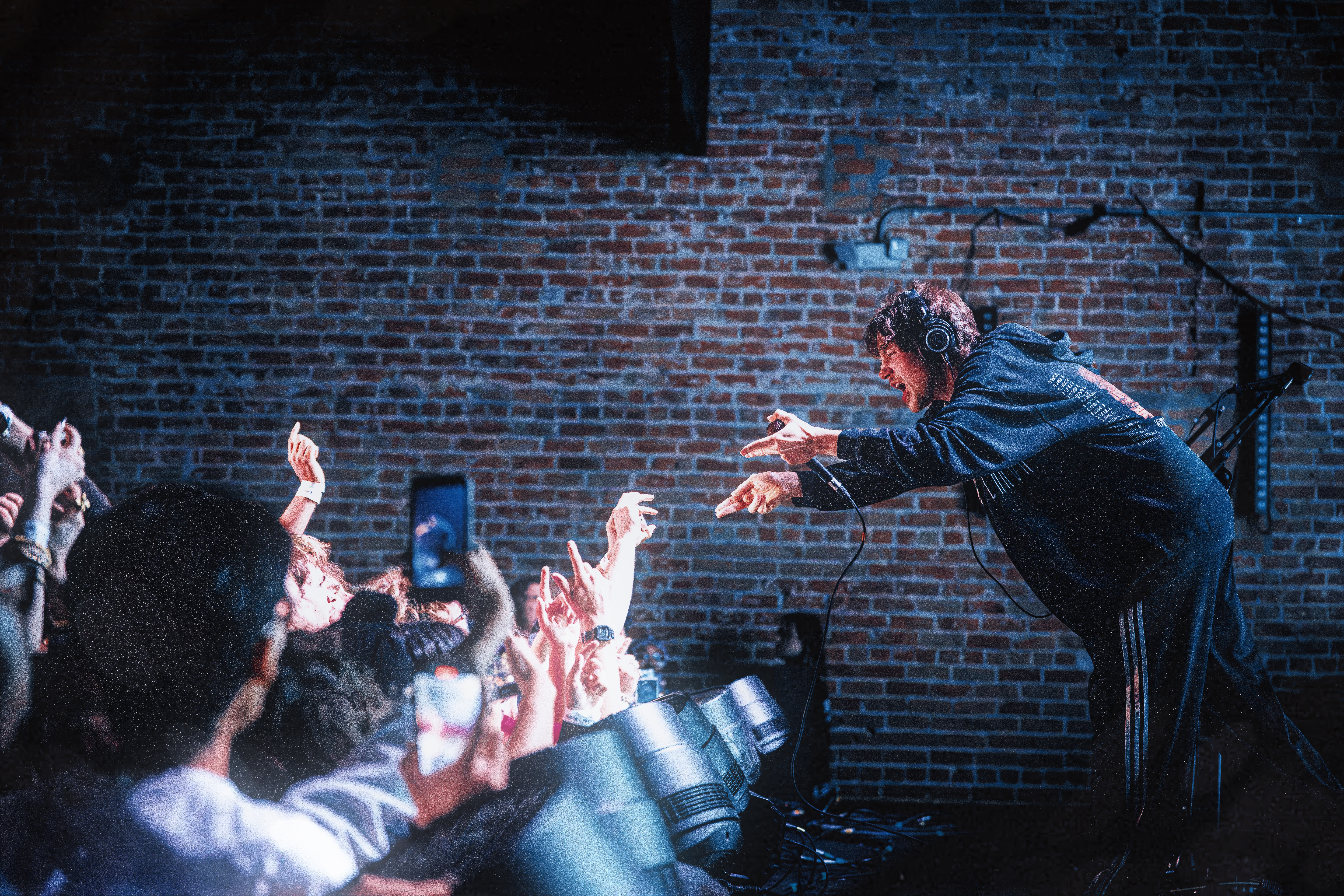 Quadeca performing during the The Life 1 Tour at The Nile Theater in Mesa, AZ — concert photography by Anthony Cavale for Cavale Live