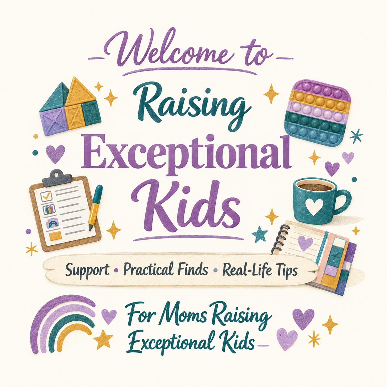 Welcome to Raising Exceptional Kids — Support, Practical Finds, Real-Life Tips