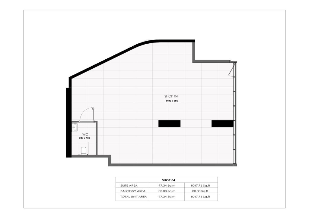 Shop 04 floor plan