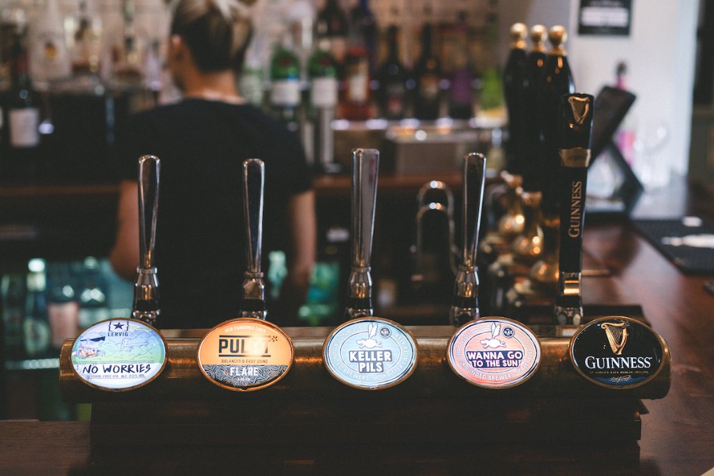 Bar at The Waldegrave
