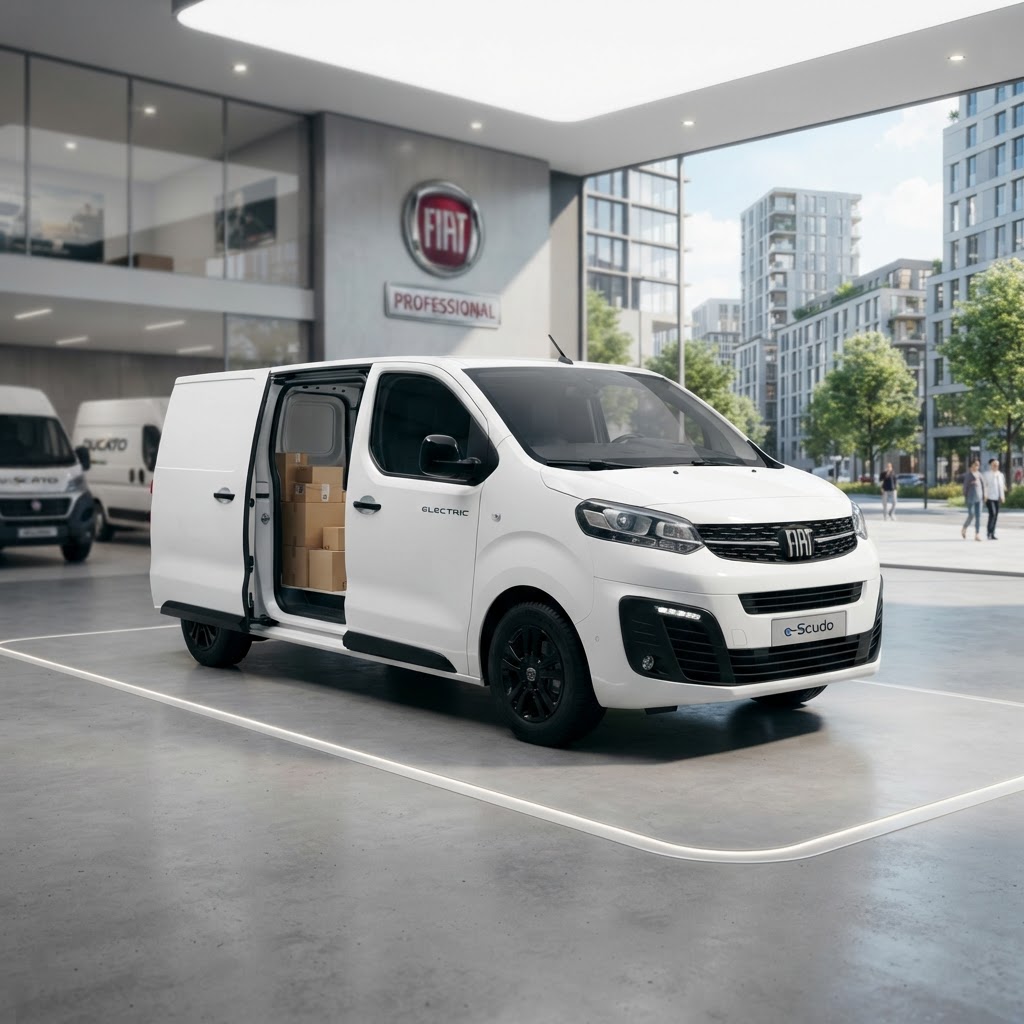 Fiat Scudo Electric – utilitarul electric pentru livrări urbane eficiente