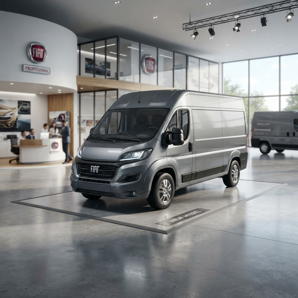 Fiat Ducato Maxi 2027: Cel mai mare utilitarist al gamei Fiat Pro