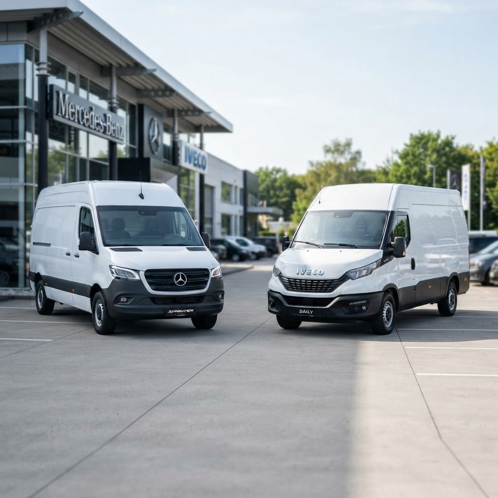 TCO Iveco Daily vs Mercedes Sprinter: calculul real pe 5 ani