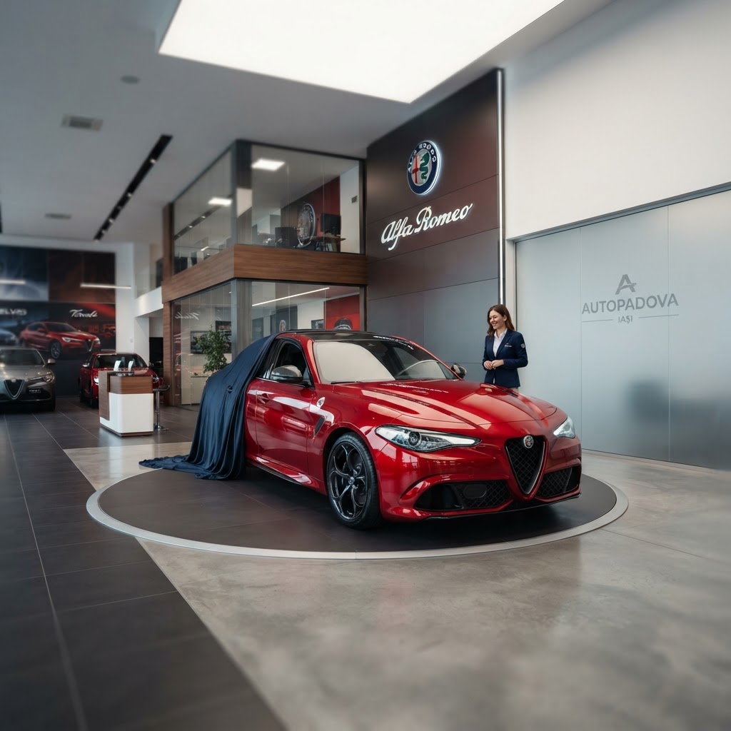 Dealer Alfa Romeo Iași — gama 2026 disponibilă la Autopadova
