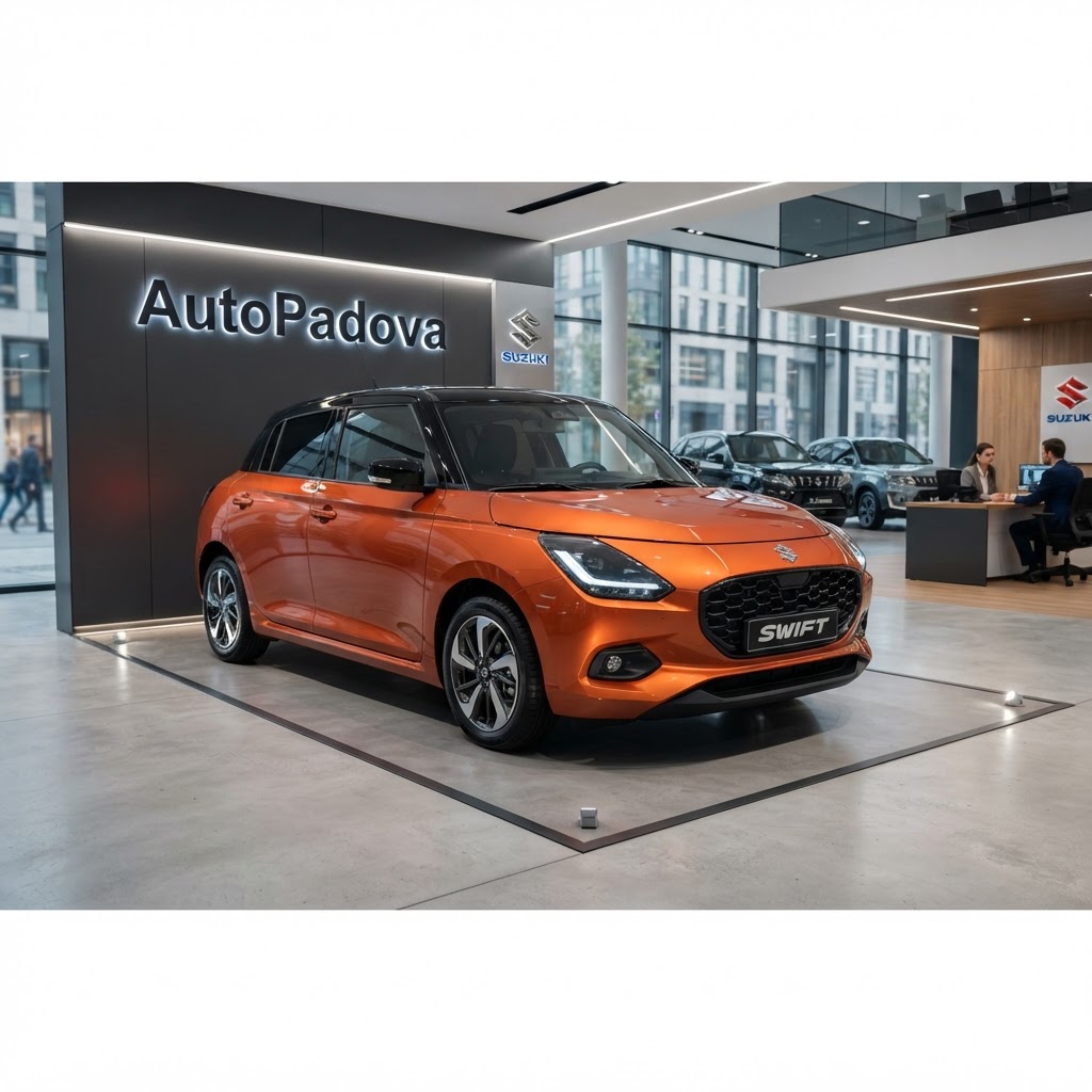 Suzuki Swift 2026: Cel mai eficient city car din gama AutoPadova