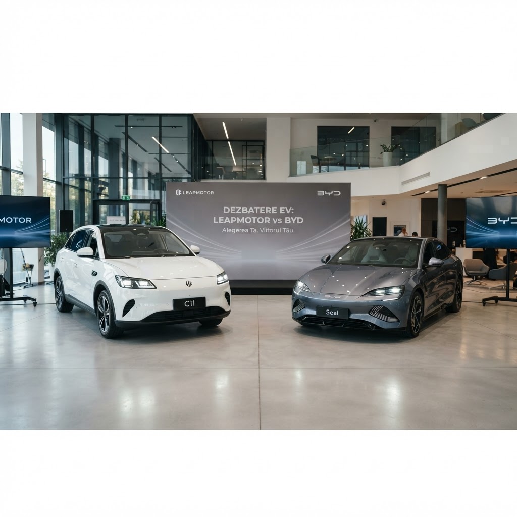 Leapmotor vs BYD: Care marcă de vehicule electrice este potrivită pentru tine?