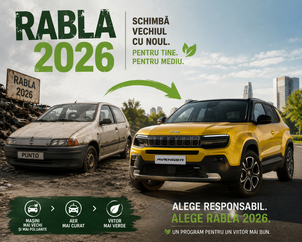 Programul Rabla 2026: ghid complet și modele eligibile la Autopadova