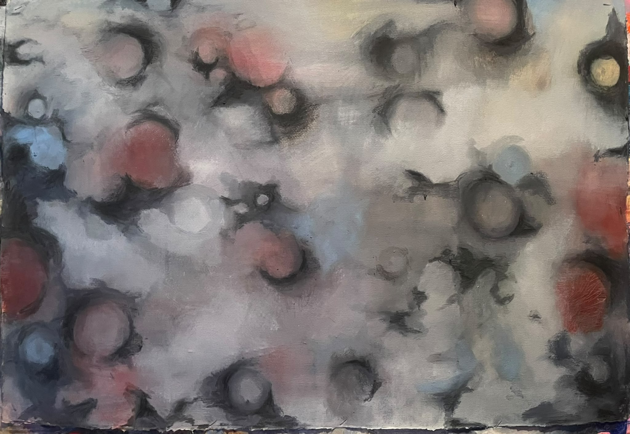 Lennart Lovis Gerstenberger – Le désert cache un puits quelque part, 2026, 79x54cm