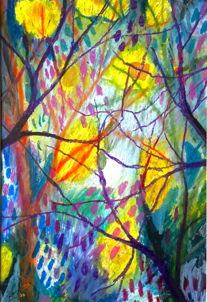 Lennart Lovis Gerstenberger – Sternenlicht, 2026, 21x29,7cm