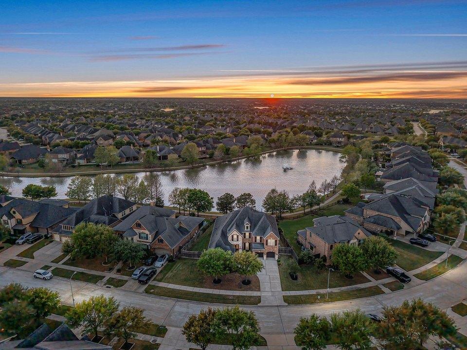 Houston aerial view