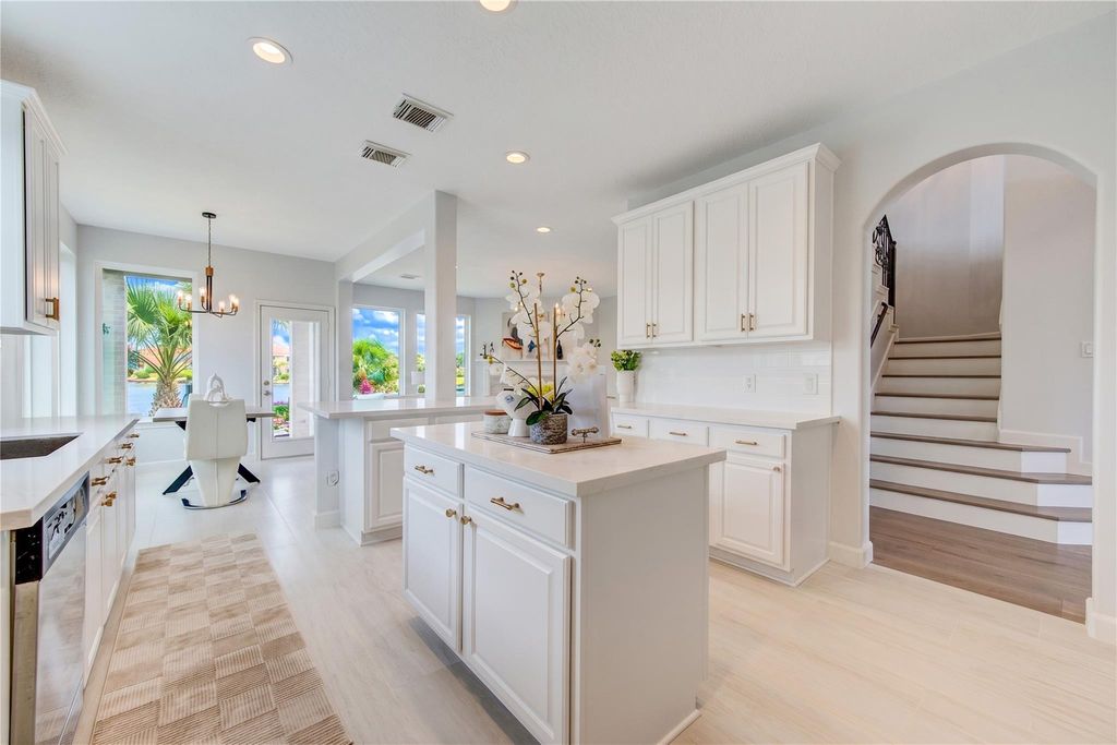 Kitchen and dining area