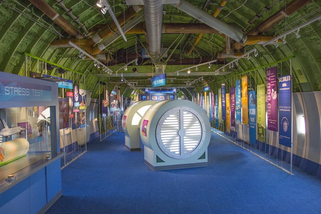 Space Center Houston interior