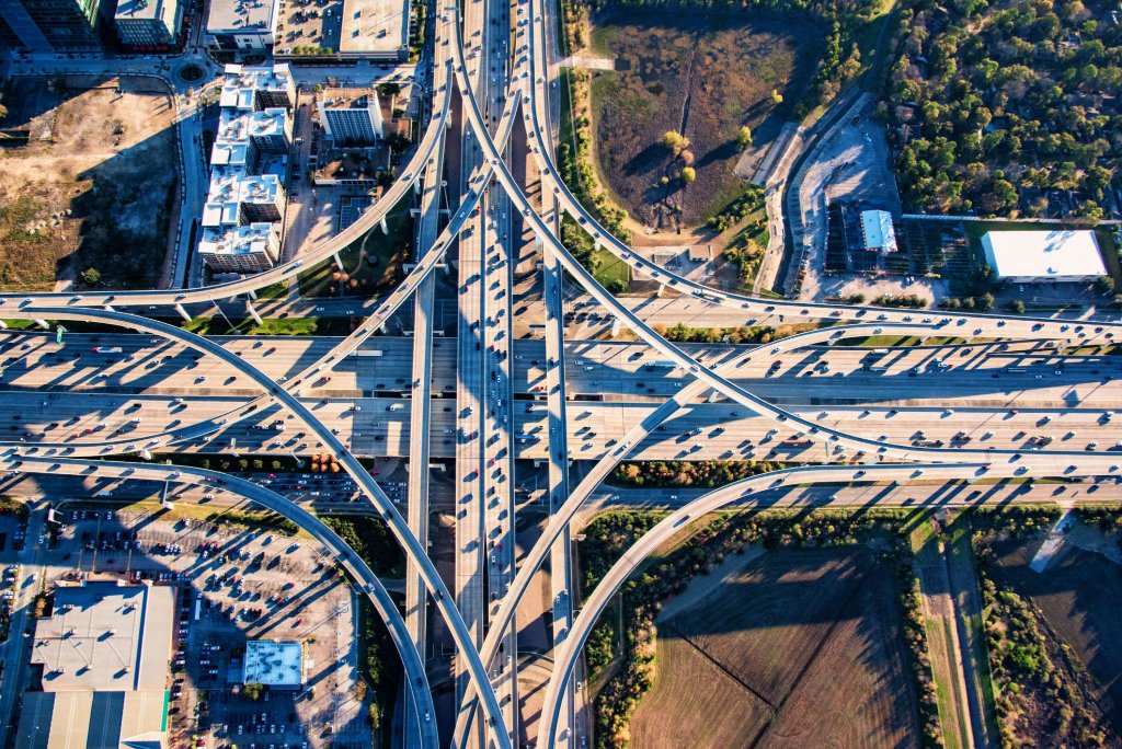 Houston highway interchange