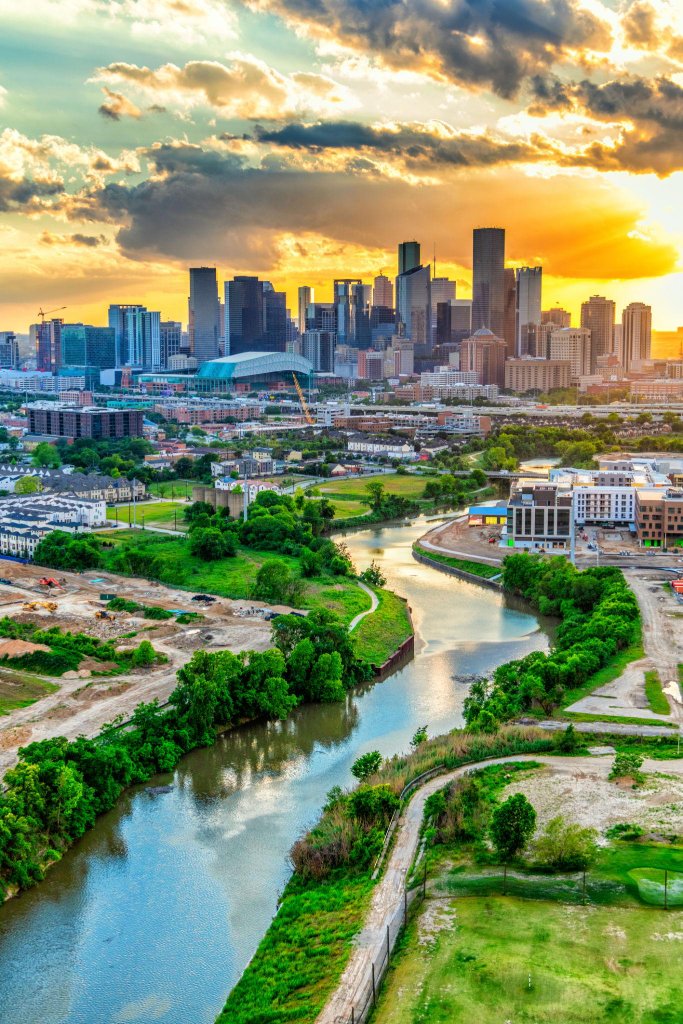 Bayou City Sunset