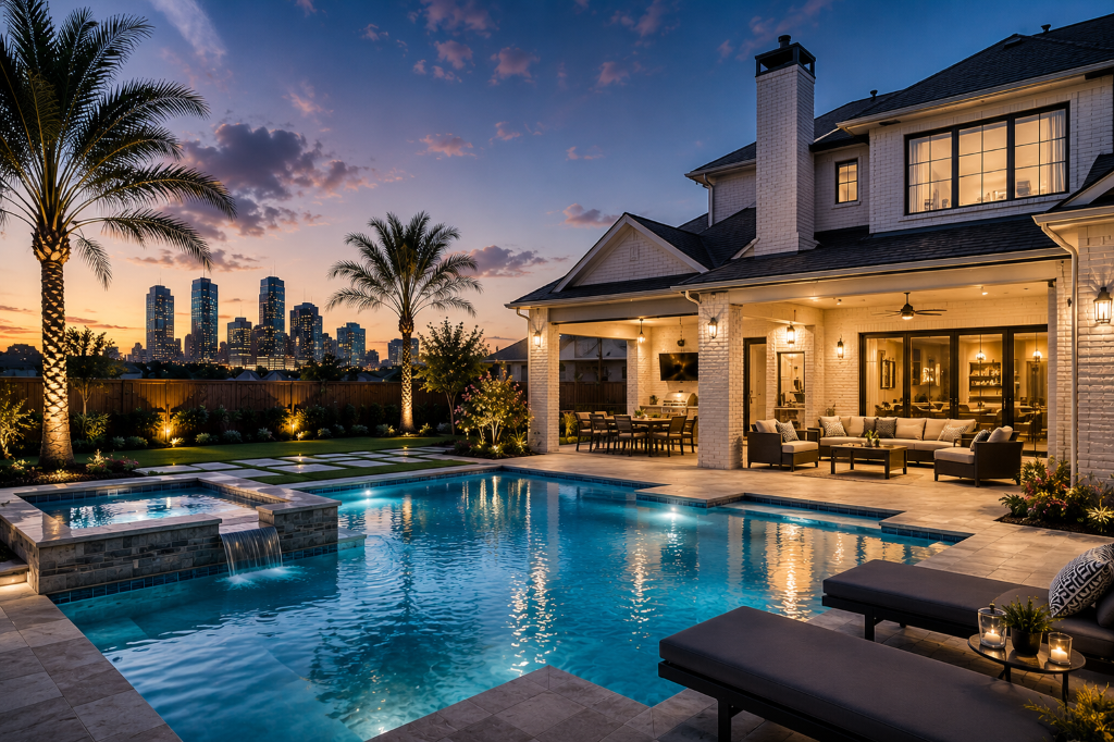 Luxury Houston pool home