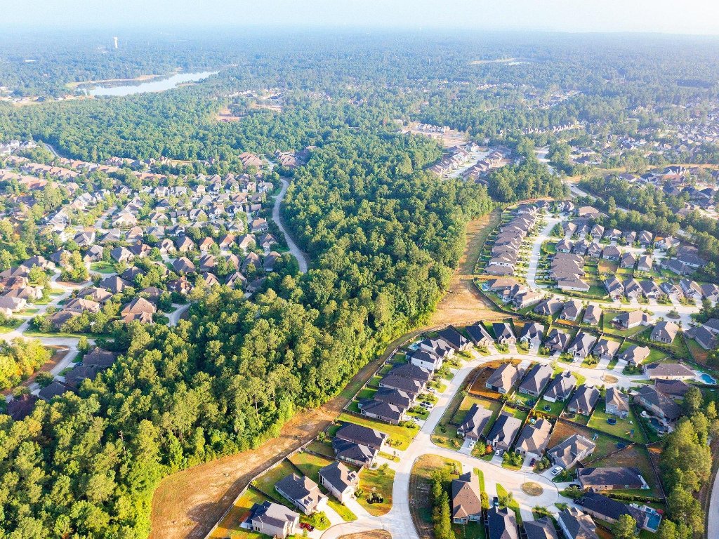 Established neighborhood with mature trees