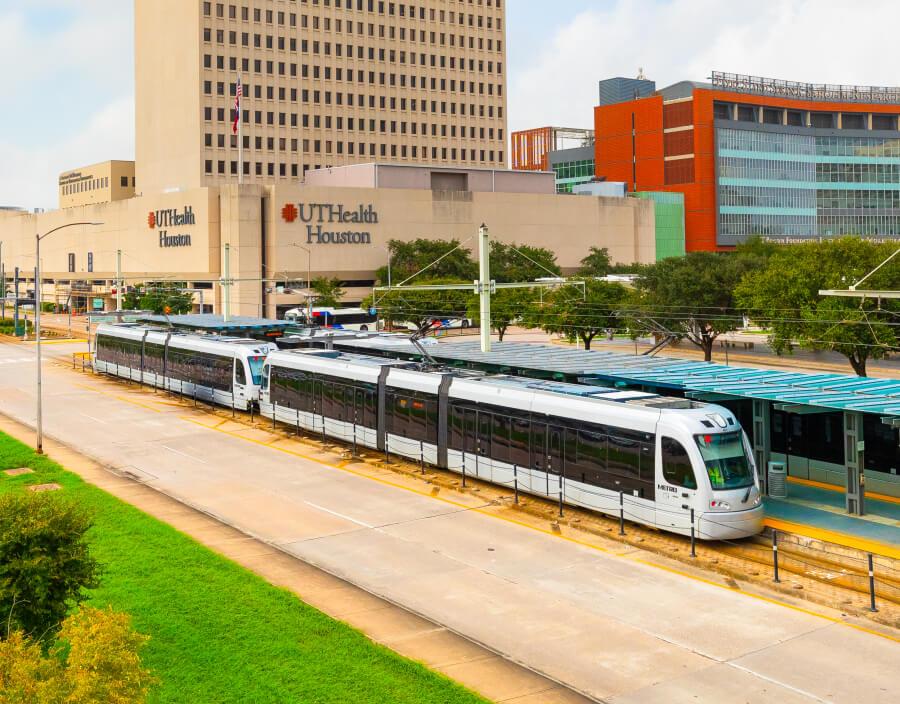 METRORail at Medical Center