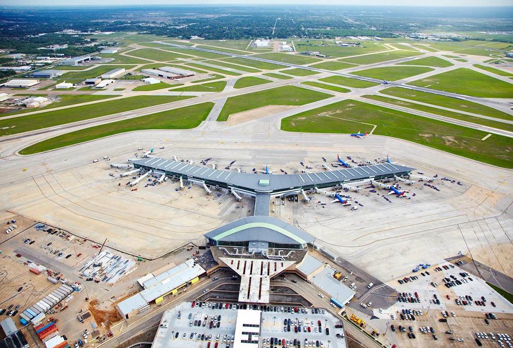 Hobby Airport aerial view