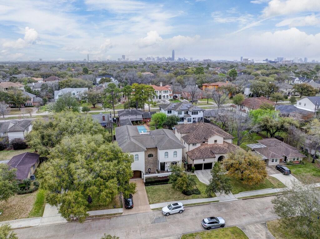 Aerial luxury estate