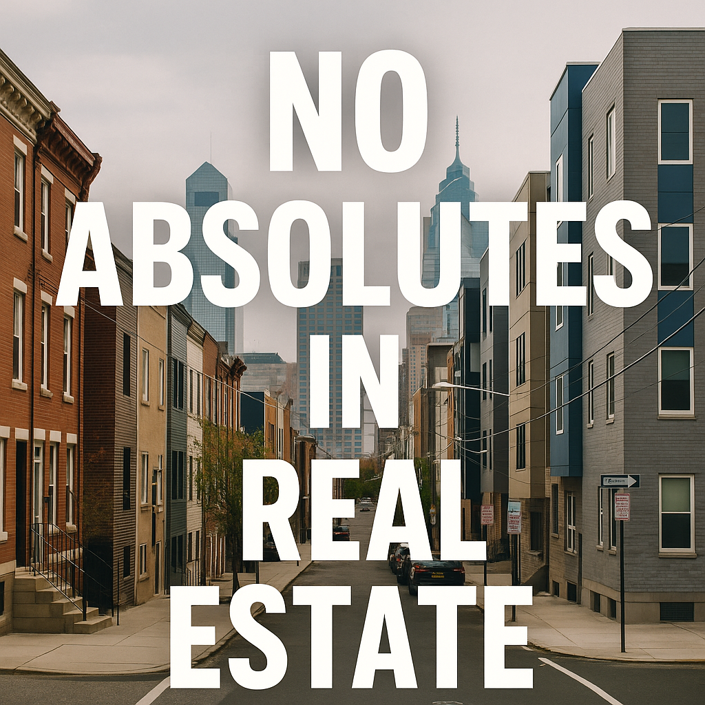 No Absolutes in Real Estate: Lessons From Philly