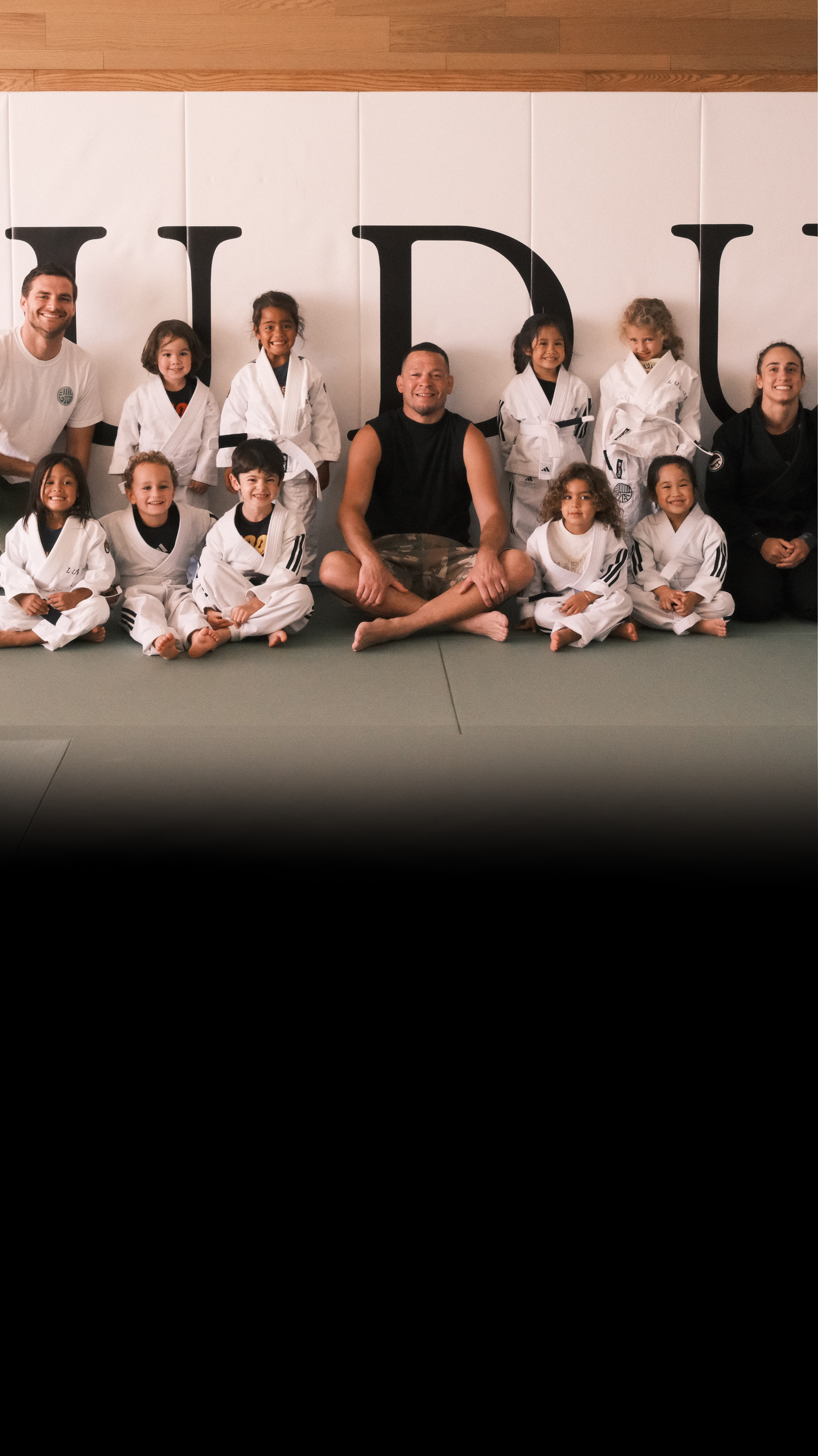 Kids and coaches at LUDUS