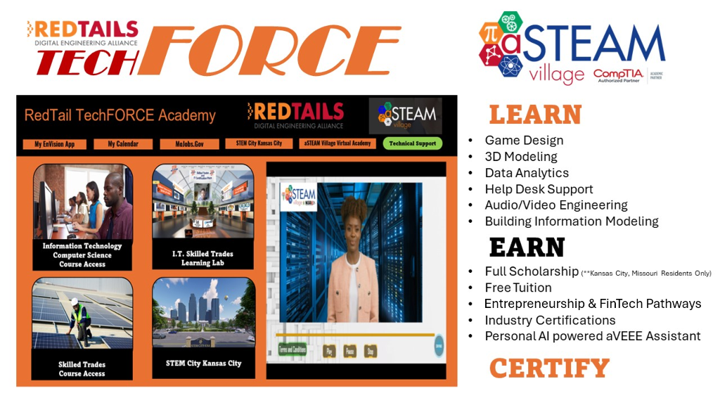 RedTails TechForce Digital Workforce Initiative