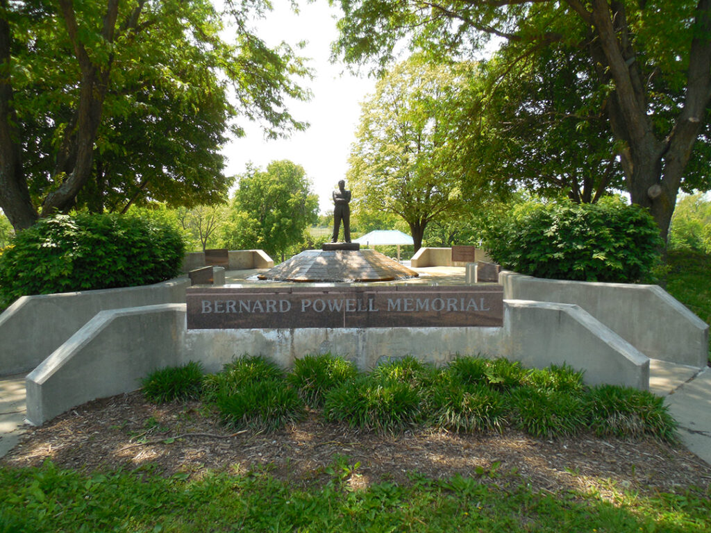 Bernard Powell Memorial Fountain — Spring Valley Park, Kansas City