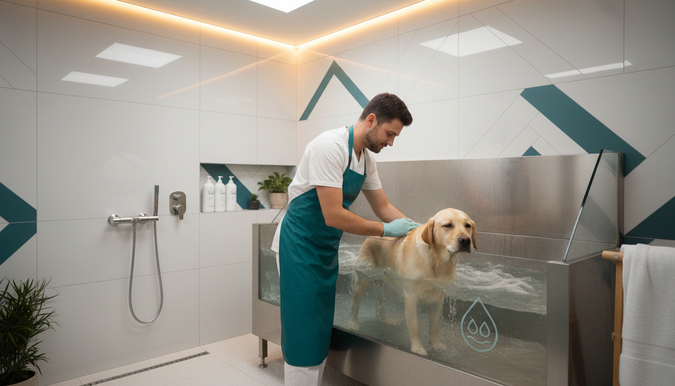 Servicio de peluquería canina low-stress en Vitality Pethouse, Vila-seca