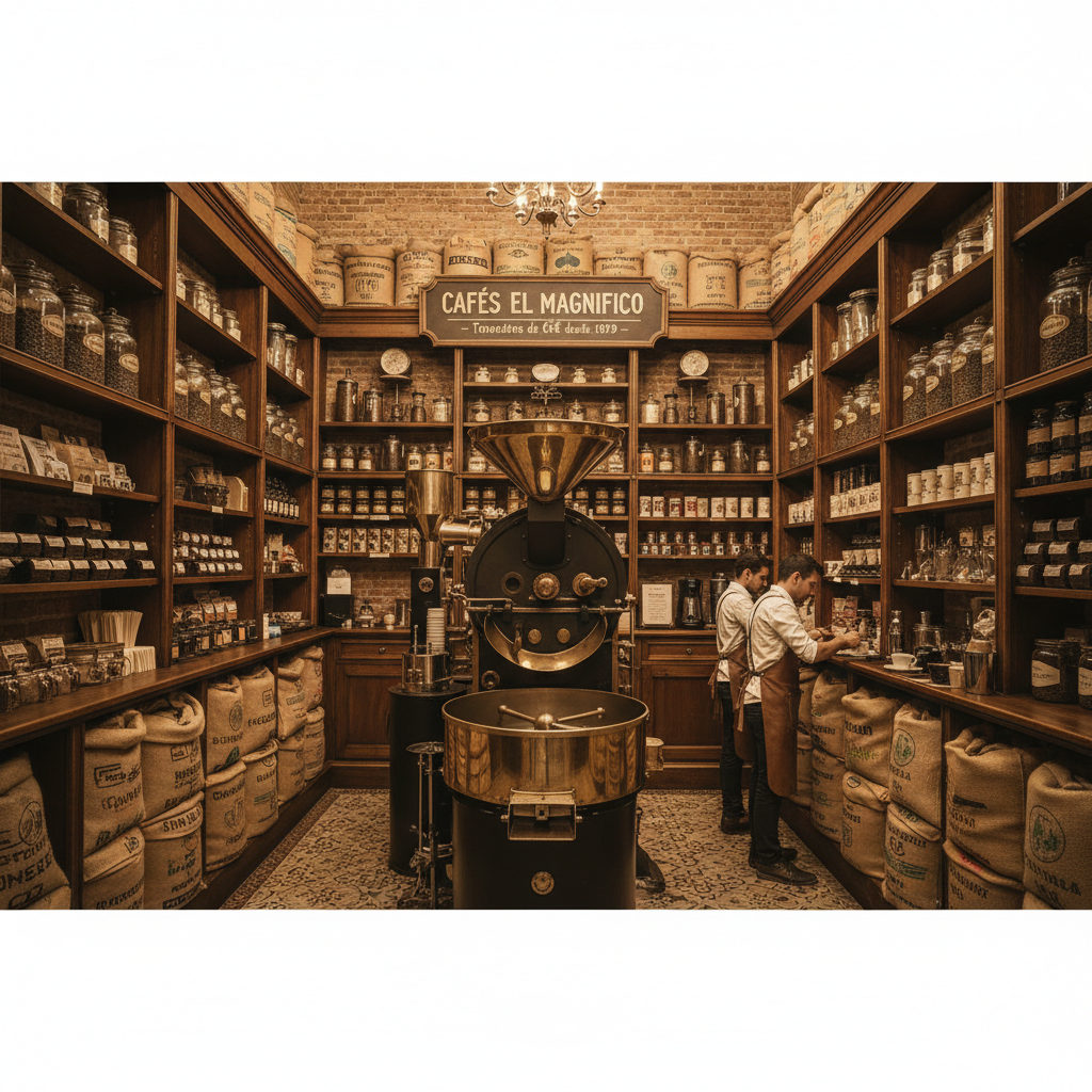 Cafés El Magnífico — Specialty Coffee en Born