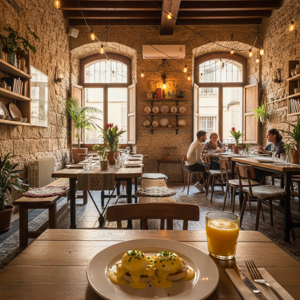 Milk Bar & Bistro — Brunch en Gòtic, Barcelona