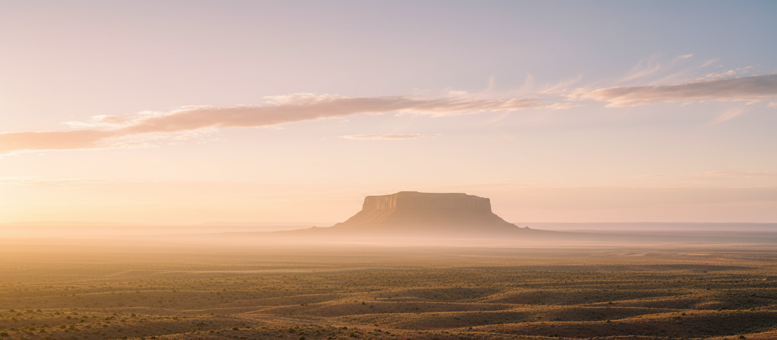 New Mexico mesa panorama