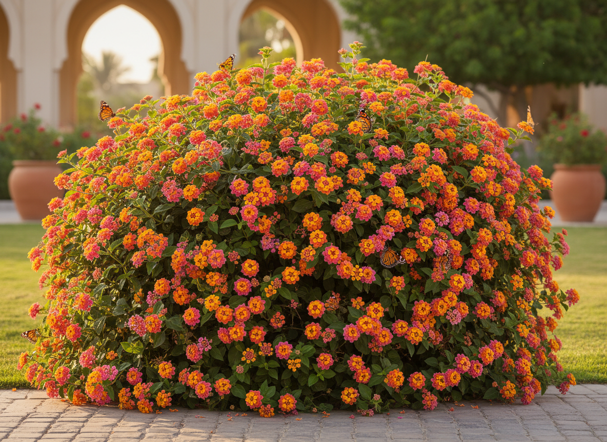 Lantana in Muscat garden