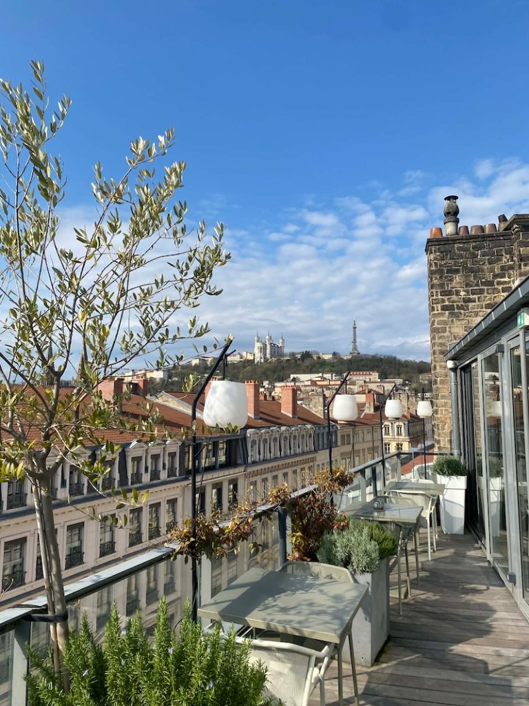 Réalisation Season Box — Restaurant rooftop