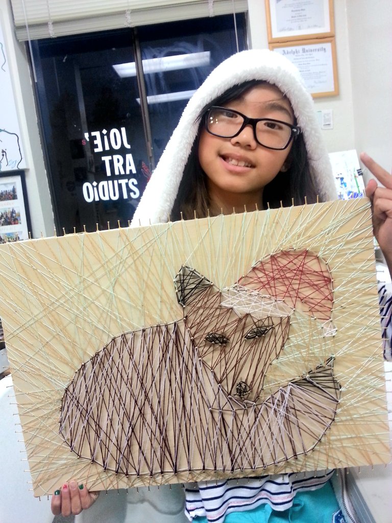 Bear String Art