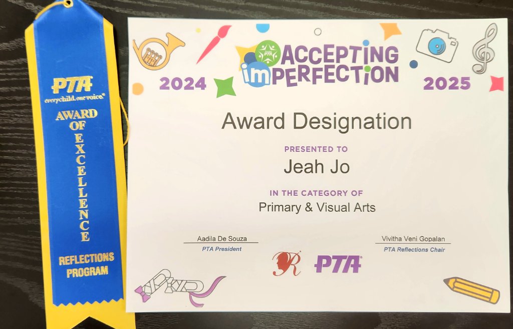 PTA Award of Excellence