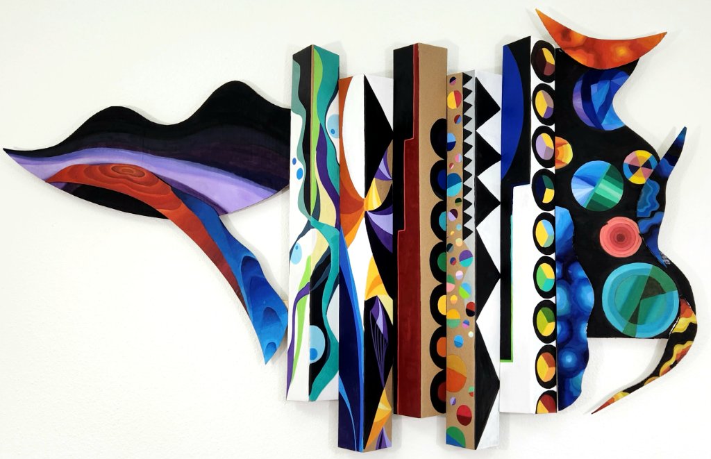 Abstract Wall Sculpture