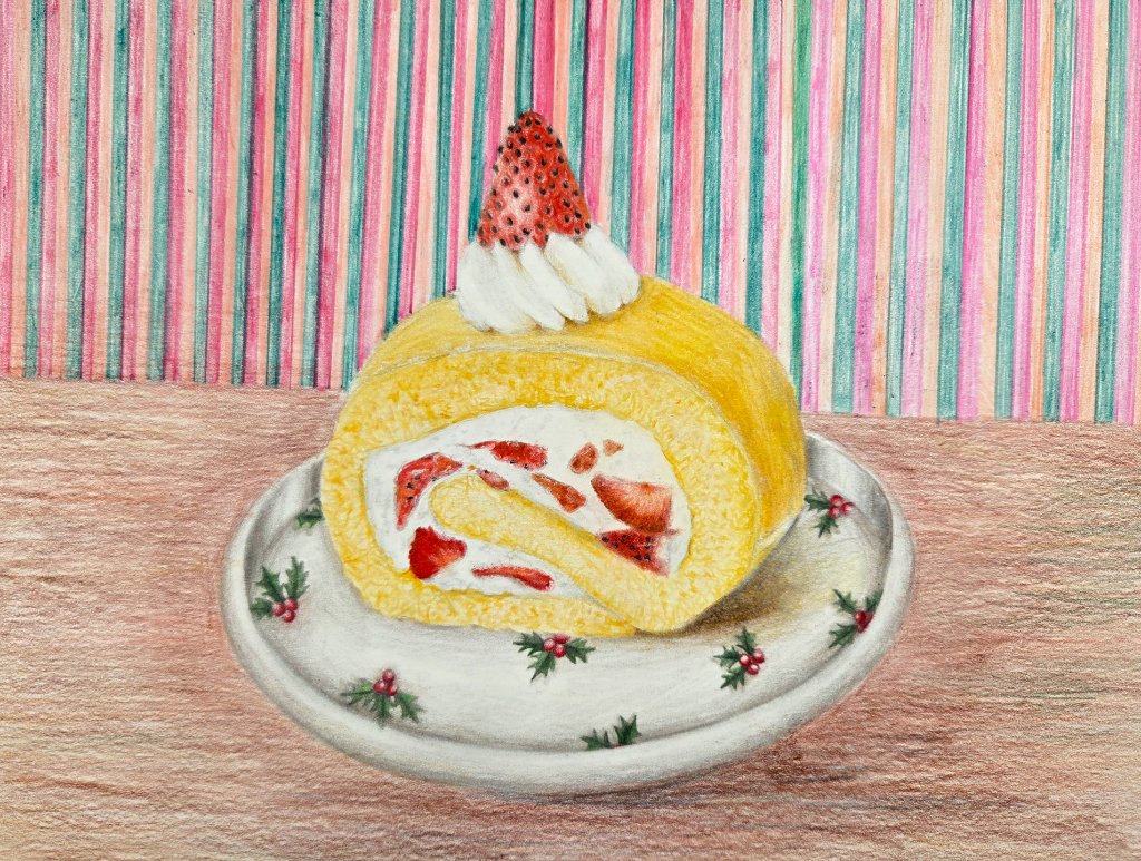 Strawberry Roll Cake