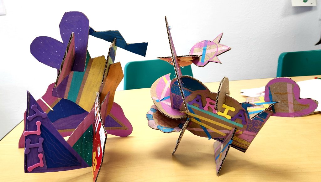 Cardboard Sculptures