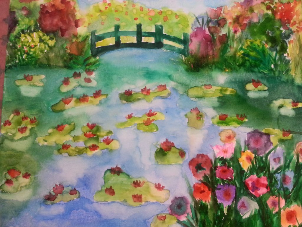 Monet Water Lilies